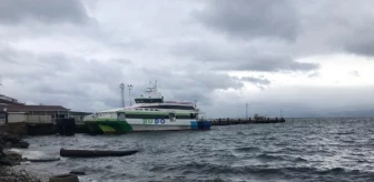 Marmara Denizi'nde Olumsuz Hava Koşulları Nedeniyle Feribot Seferleri İptal Edildi