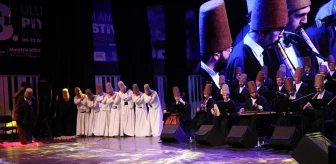 Antalya'da Hazreti Mevlana'nın 750. Vuslat Yıl Dönümü Uluslararası Anma Törenleri Düzenlendi