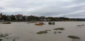 Çanakkale'de Sağanak Yağış Sonrası Su Baskınları