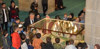 Erzurum'da Çocuklara Mescid-i Aksa Maketiyle Filistin ve Kudüs Tarihi Anlatıldı