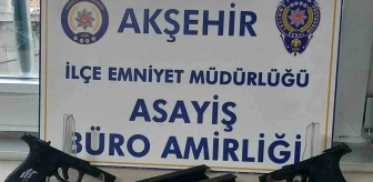Akşehir'de Fason Silah Parçalarıyla Yakalanan Şüpheli Tutuklandı