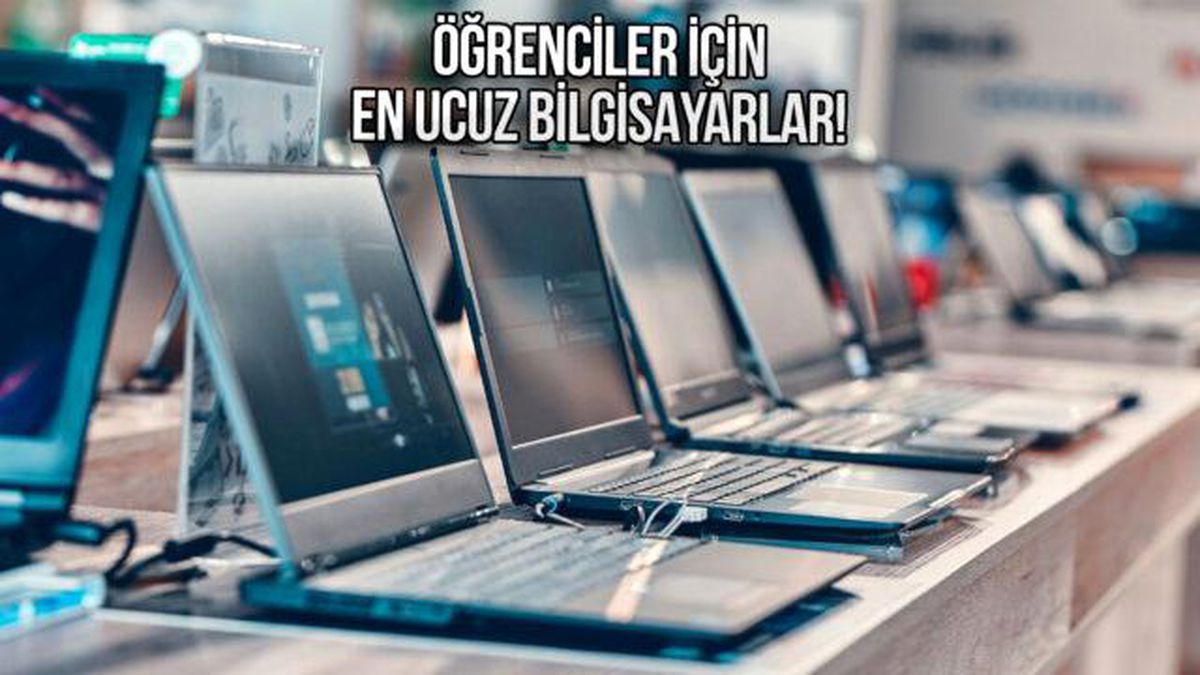 Öğrenciler için vergisiz bilgisayar modelleri