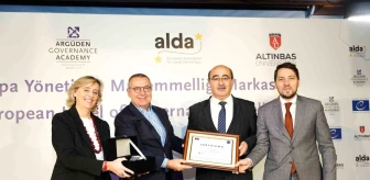 Gebze Belediyesine Avrupa Yönetişim Mükemmelliği Markası Ödülü