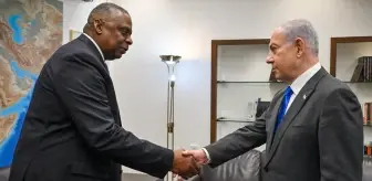 İsrail Başbakanı Netanyahu, ABD Savunma Bakanı Austin ile Görüştü