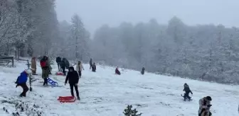 Nebiyan Dağı'nda Kar Yağışı