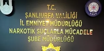 Şanlıurfa'da uyuşturucu operasyonunda 1 şüpheli gözaltına alındı
