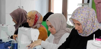 Tekkeköy'de Aile Destek Merkezleri Projesi ile Kadınlar Meslek Ediniyor