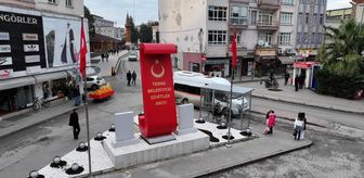 Terme'de şehitlere vefa