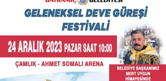 Bayramiç Belediyesi Geleneksel Deve Güreşi Festivali'ne ev sahipliği yapacak