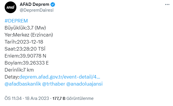 İstanbul deprem mi oldu? SON DEPREMLER LİSTESİ! İstanbul kaç şiddetinde deprem oldu?