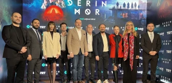 TRT'nin uluslararası dijital platformu Tabii'nin yeni dizisi 'Derin Mor'un gala gösterimi yapıldı