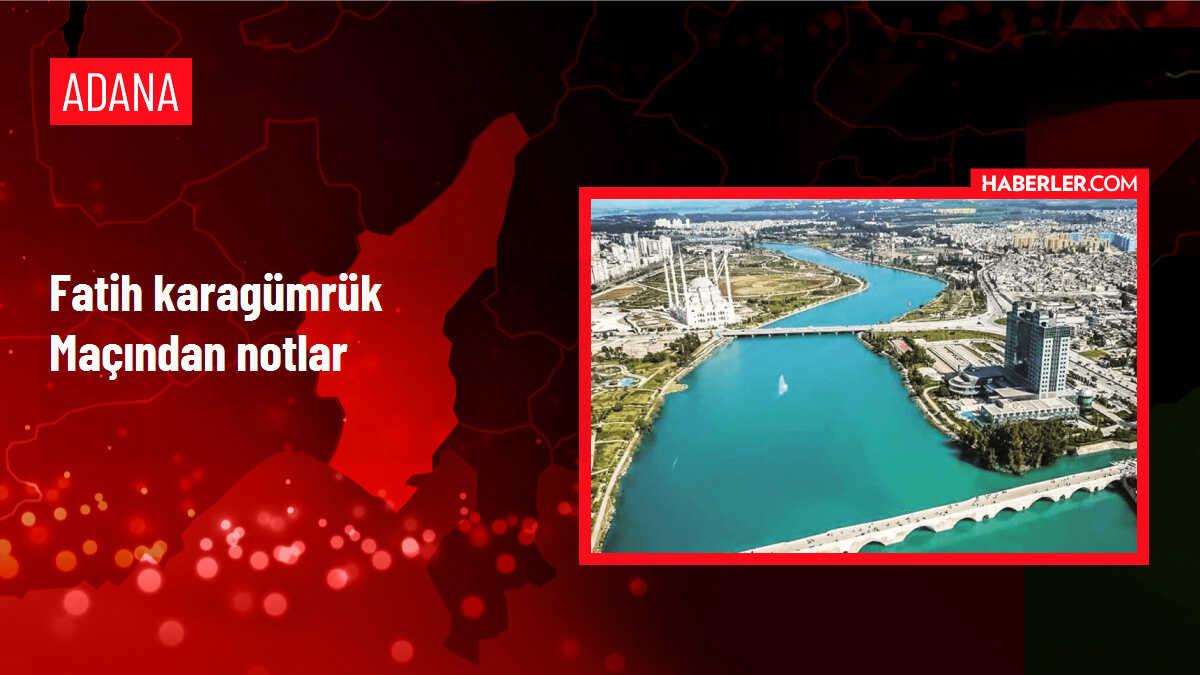 Fatih Karagümrük maçından notlar