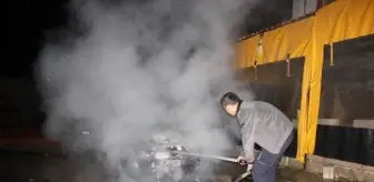 Karaman'da Otomobil Yangınında Kundaklama Şüphesi