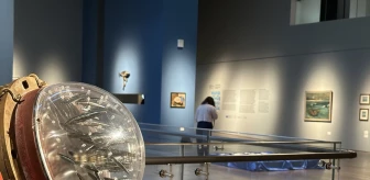İstanbul Resim ve Heykel Müzesi'nde 'Yarısı Gümüş, Yarısı Köpük' sergisi açıldı