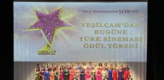 Yeşilçam'dan Bugüne Türk Sineması Ödül Töreni Düzenlendi