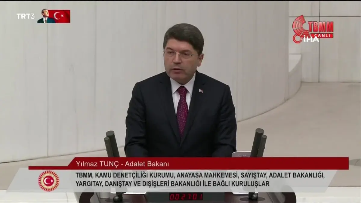 Bakan Tunç: 'Türk yargısı, her zamankinden daha tarafsız ve bağımsızdır'