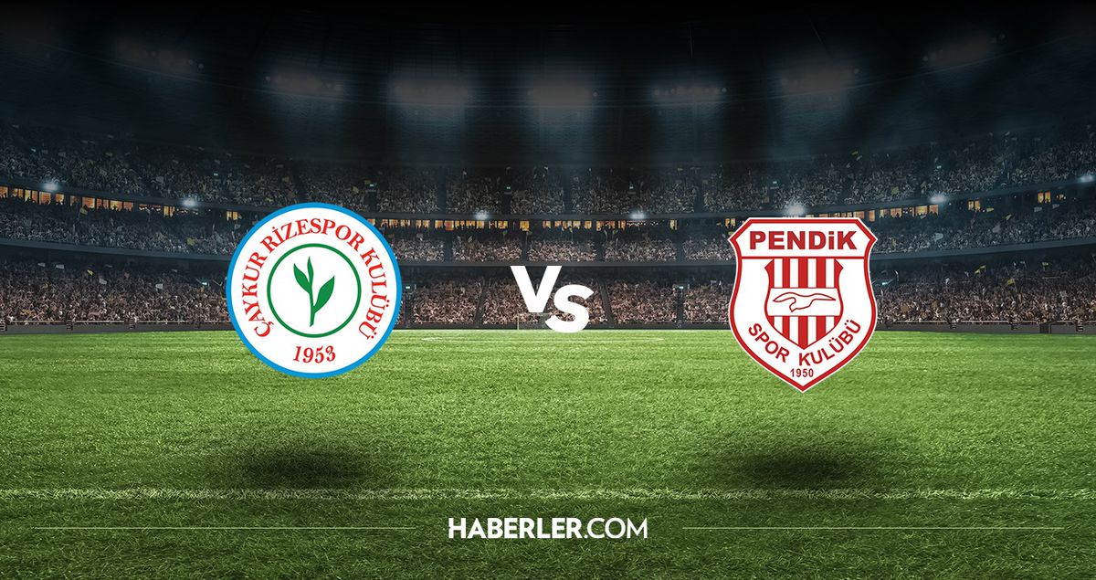 Ç.Rizespor - Pendikspor maçı hangi kanalda, saat kaçta? Ç.Rizespor - Pendikspor maçı ne zaman?
