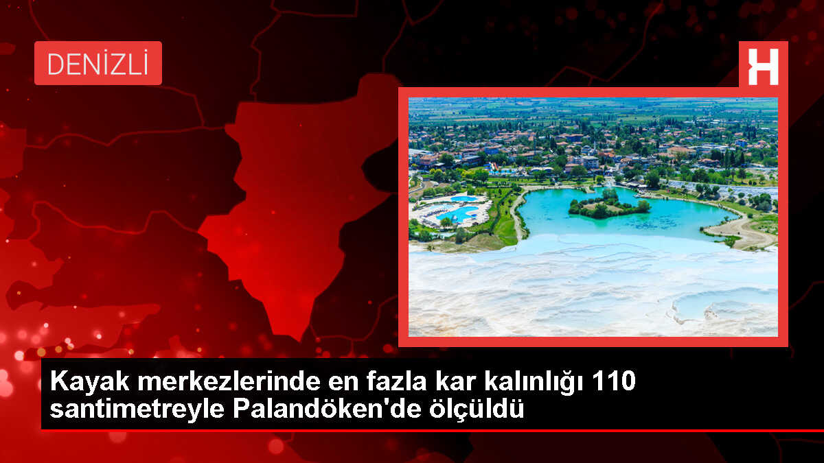 Kayak Merkezlerinde Kar Kalınlığı