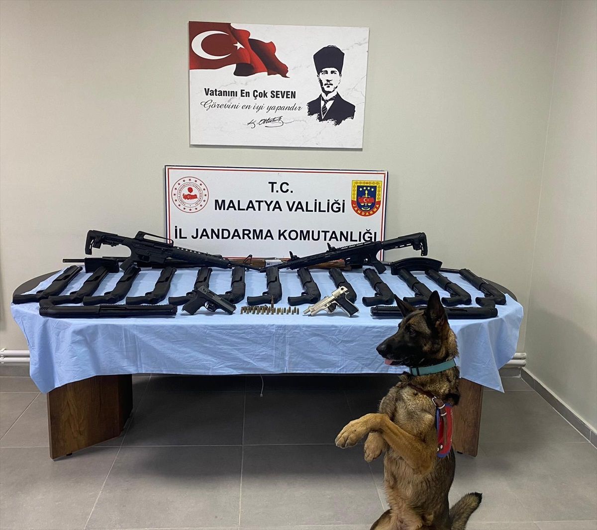 Malatya'da Ruhsatsız Silah Operasyonu: 20 Av Tüfeği ve 2 Tabanca Ele Geçirildi