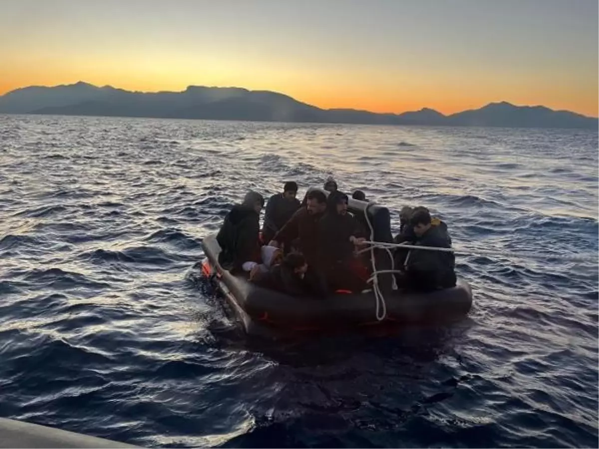 Marmaris ve Bodrum'da Kaçak Göçmen Operasyonu