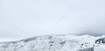 Muğla'da Kavaklıdere ve Menteşe'de Kar Yağışı
