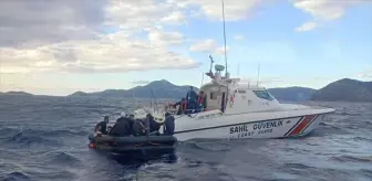 Muğla'nın Datça ilçesi açıklarında 59 düzensiz göçmen kurtarıldı