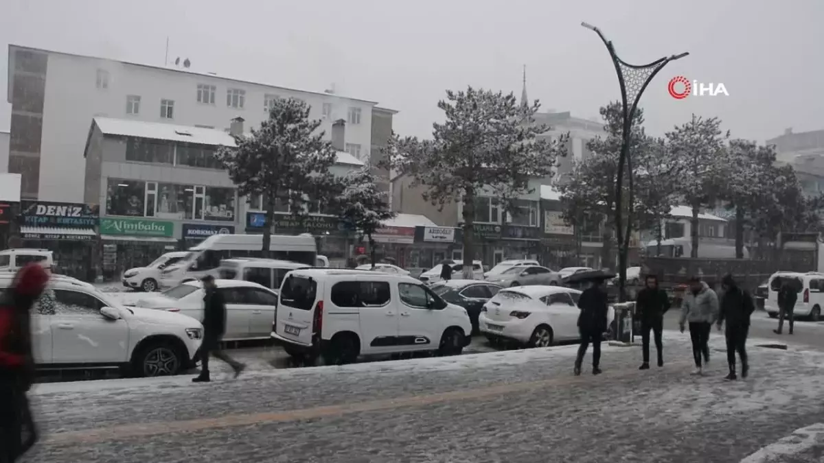 Bitlis'te yoğun kar yağışı etkisini sürdürüyor