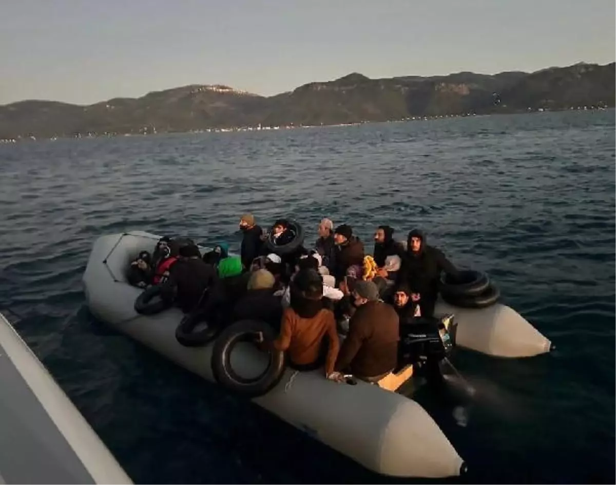 Ayvacık'ta 116 Kaçak Göçmen Yakalandı