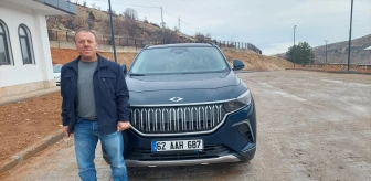 Türkiye'nin yerli otomobili Togg, Tunceli'ye teslim edildi