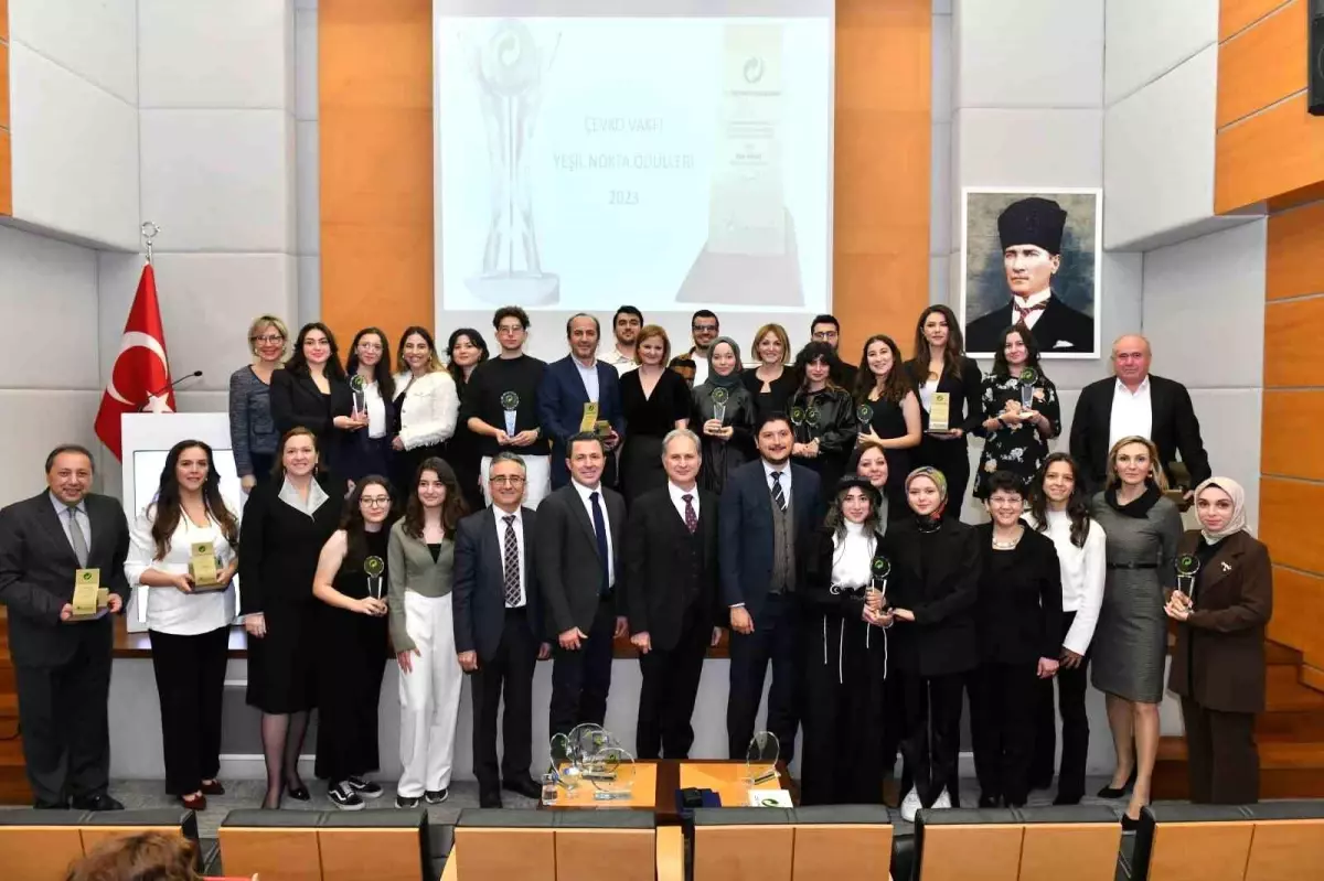 Yeşil Nokta Ödülleri İHA'ya verildi
