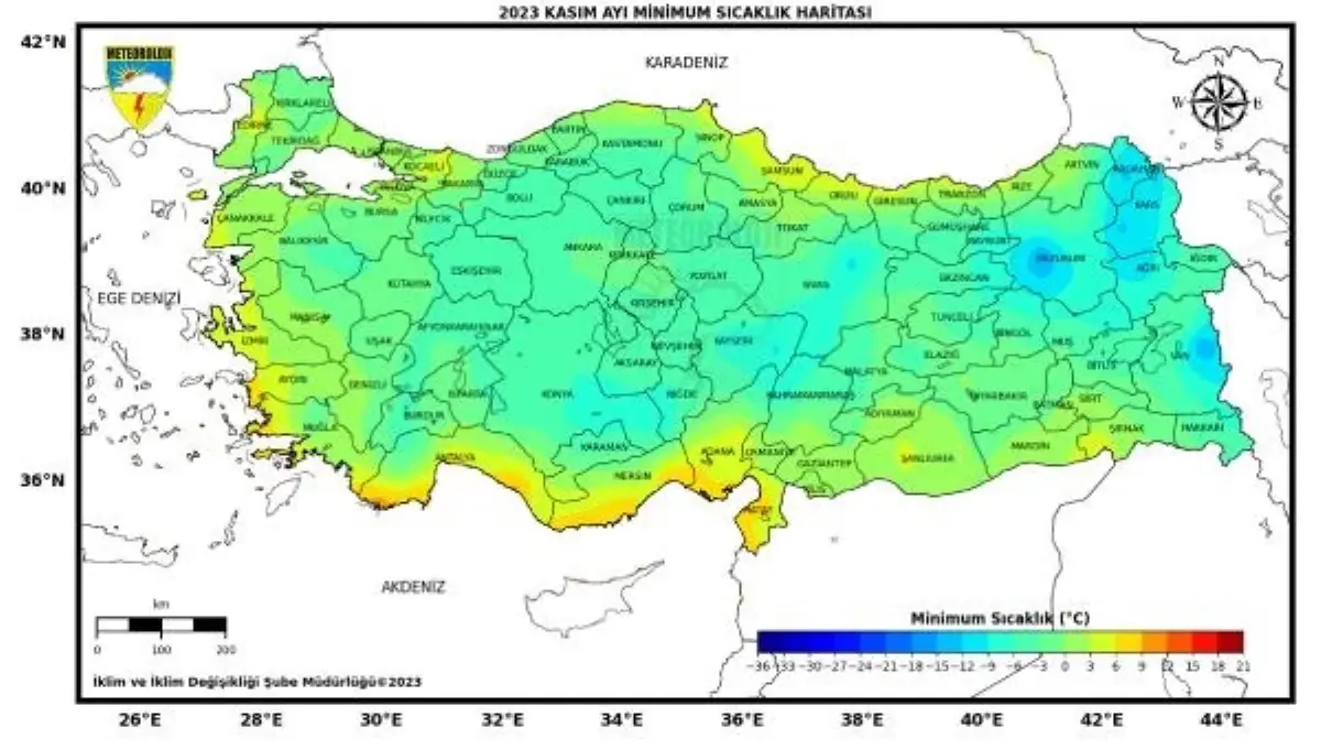 Türkiye'de 34 Yılın En Yağışlı ve 53 Yılın En Sıcak Kasım Ayı Yaşandı