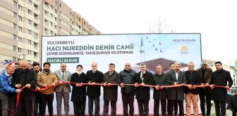 Sultanbeyli'de Hacı Nureddin Demir Camii dualarla açıldı