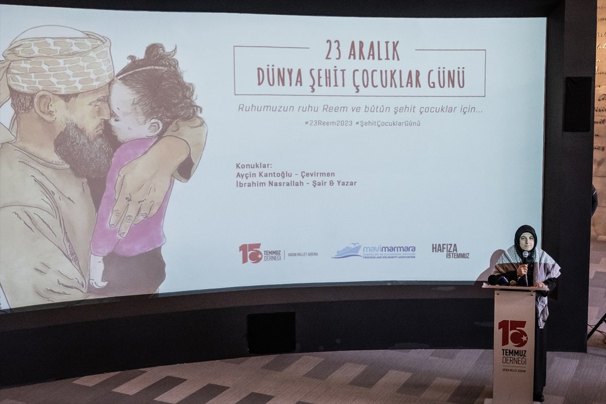 '23 Aralık Dünya Şehit Çocuklar Günü' programı düzenlendi