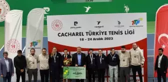 ENKA Spor Kulübü Cacharel Türkiye Tenis Ligi'nde kadınlarda şampiyon oldu