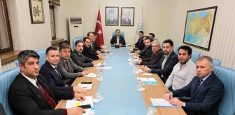 Erzincan Toplu Sera Bölgesi İçin Toplantı Yapıldı