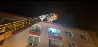 Sancaktepe'de 4 Katlı Binada Yangın Paniği