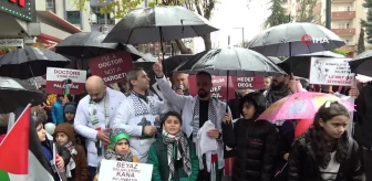 Siirt'te doktor ve sağlık çalışanlarından 'sessiz yürüyüş'