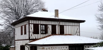 Karabük'te Kar Yağışı ve Şiddetli Rüzgar Etkili Oldu