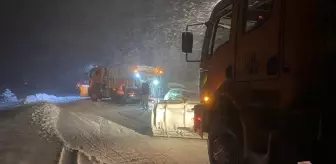 Kastamonu'da Yoğun Kar Yağışı ve Tipi