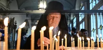 Fener Rum Patrikhanesi'nde Noel ayini