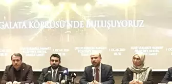 Galata Köprüsü'nde gerçekleştirilecek 'Şehitlerimize Rahmet, Filistin'e Destek' yürüyüşü için buluşma çağrısı