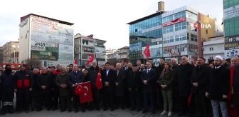 Iğdır'da dev Türk Bayraklarıyla teröre lanet yürüyüşü yapıldı