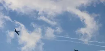SOLOTÜRK'ten Gaziantep semalarında saygı uçuşu