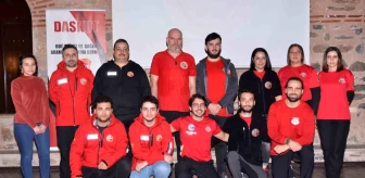DASKUT, Bursa'da geleceğin sporcularına afet farkındalık eğitimi verdi
