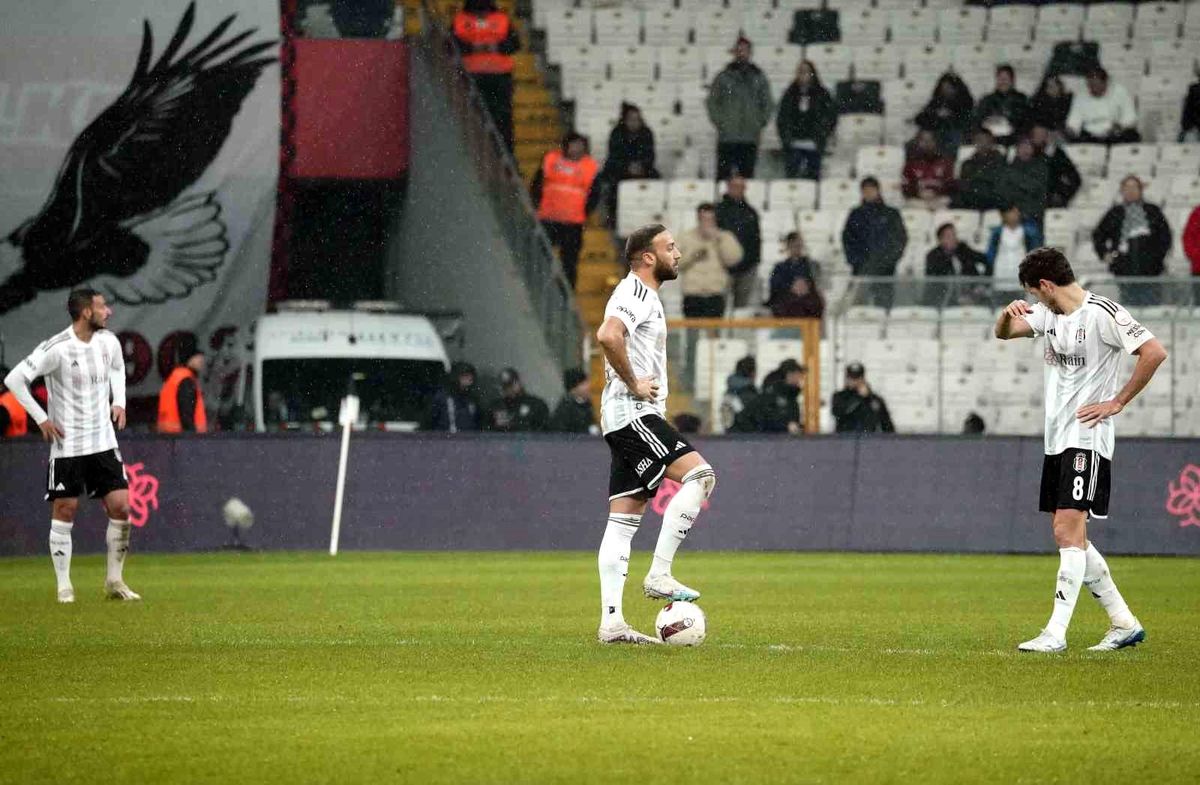 Beşiktaş Süper Lig'in ilk yarısını beşinci sırada tamamladı