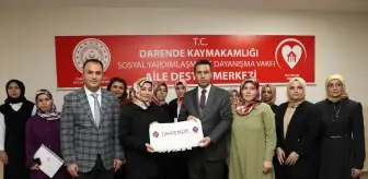 Darende'de ADEM Yıl Sonu Sergisi Açıldı