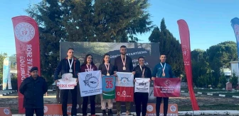 Düzceli Sporcular Oryantiring Türkiye Şampiyonası'nda 4 Madalya Kazandı