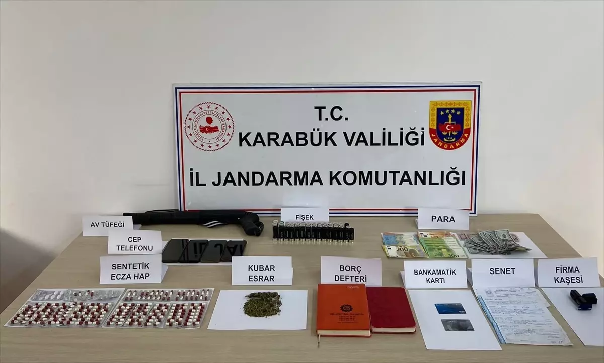 Karabük'te Tefecilik ve Yağma Operasyonu: 10 Şüpheli Gözaltına Alındı