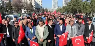 Kayseri'de şehitleri anma yürüyüşü