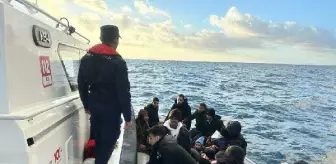 Bodrum ve Datça açıklarında kaçak göçmen operasyonu